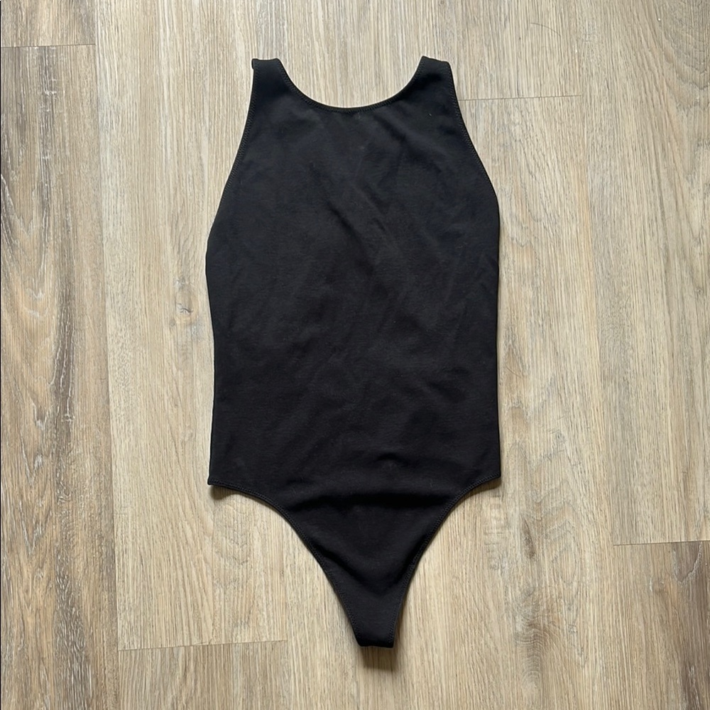 Wilfred Free Black Sleeveless Bodysuit